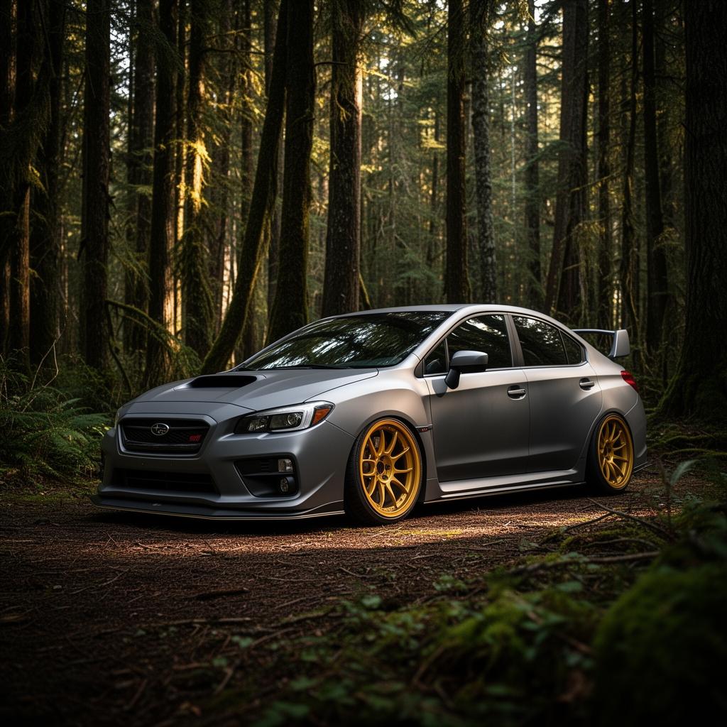 Modified Subaru exterior