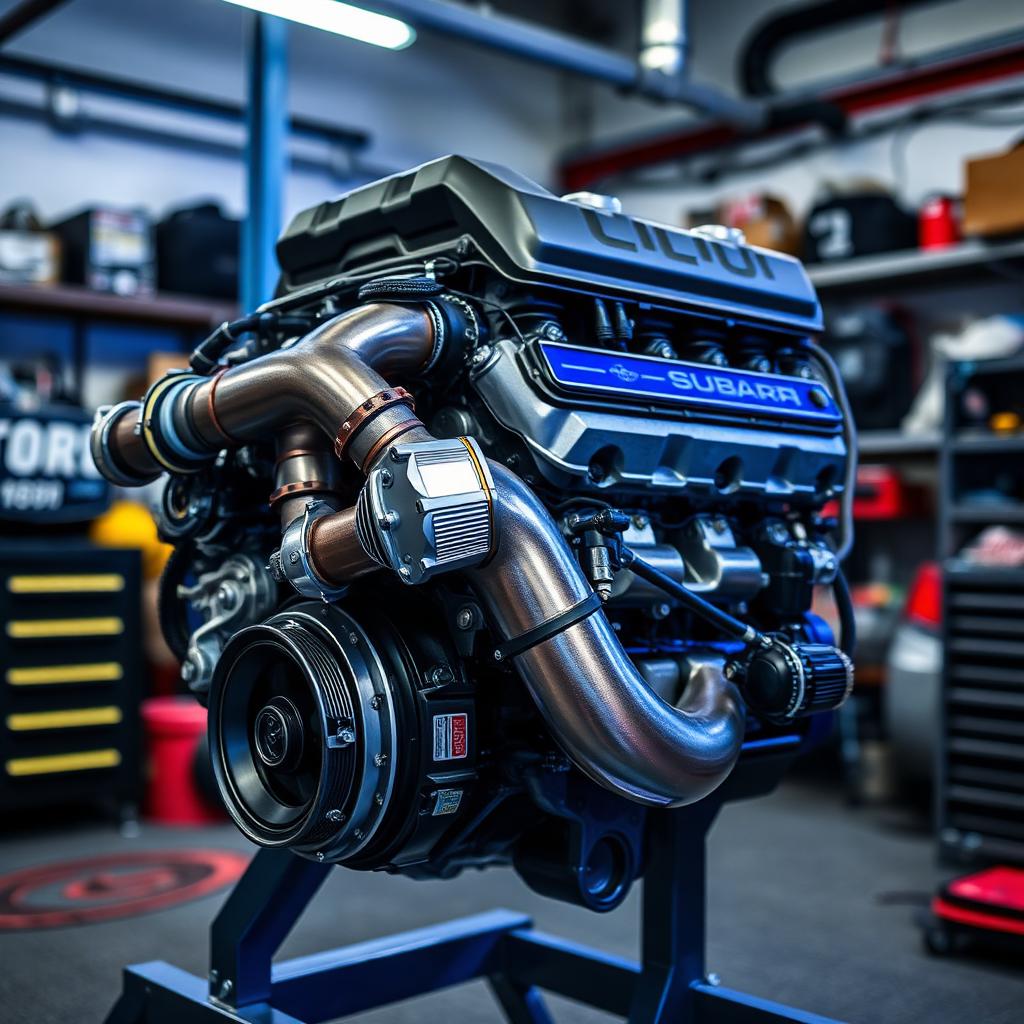 Subaru boxer engine build